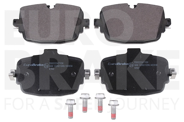 Brake Pad Set, disc brake (55022247156)