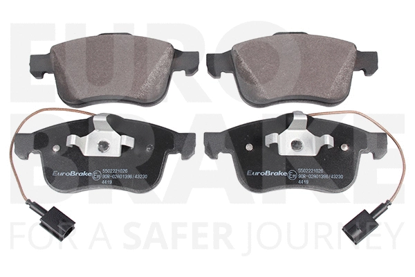 Brake Pad Set, disc brake (5502221026)