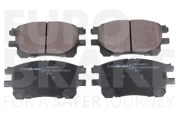 Brake Pad Set, disc brake (5502224571)