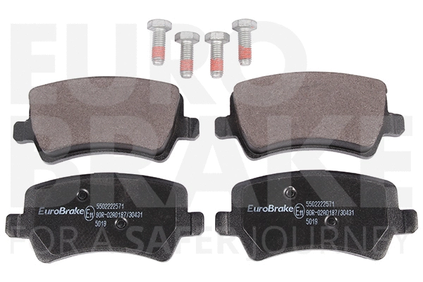 Brake Pad Set, disc brake (5502222571)