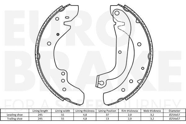 Brake Shoe Set