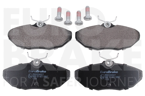 Brake Pad Set, disc brake (5502224027)