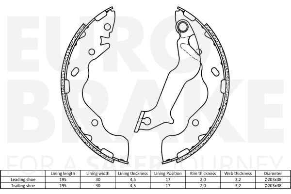 Brake Shoe Set