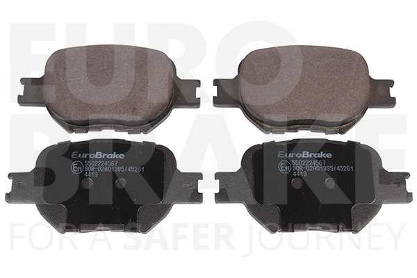 Brake Pad Set, disc brake (5502224567)