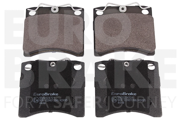 Brake Pad Set, disc brake (5502224721)