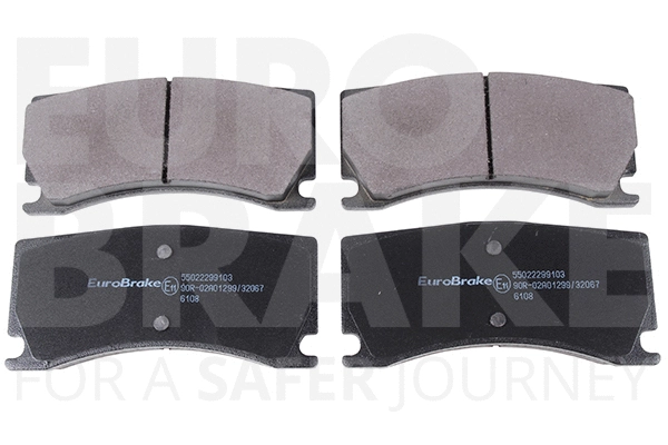 Brake Pad Set, disc brake (55022299103)