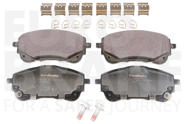 Brake Pad Set, disc brake (55022245121)
