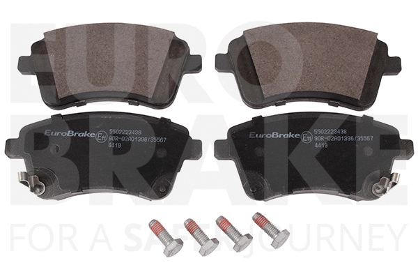 Brake Pad Set, disc brake (5502223438)