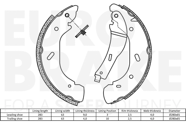 Brake Shoe Set