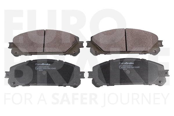Brake Pad Set, disc brake (55022245107)