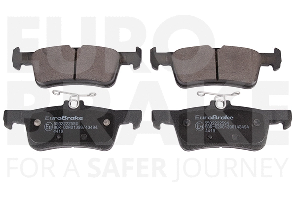 Brake Pad Set, disc brake (5502222594)