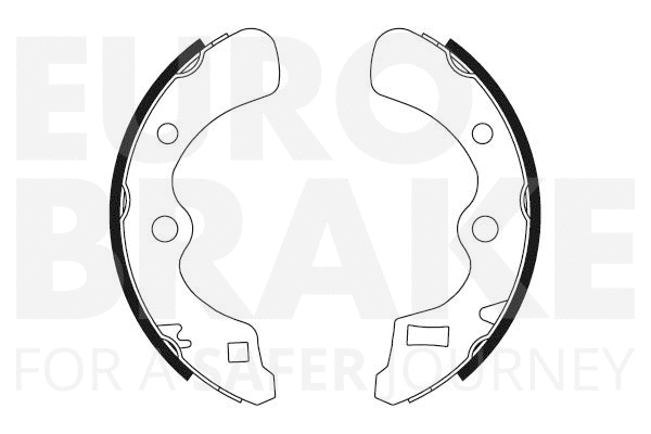 Brake Shoe Set (58492726450)