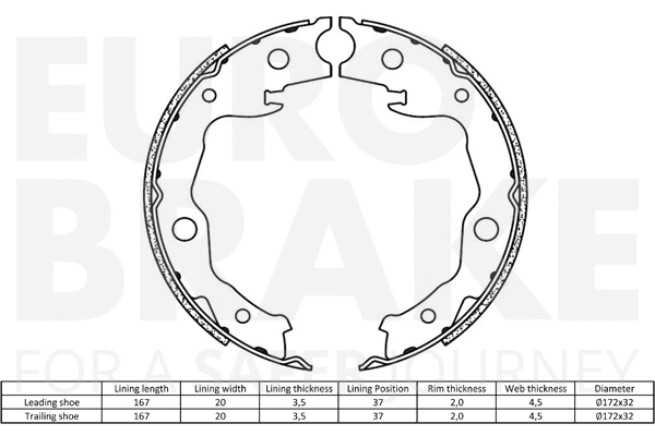 Brake Shoe Set