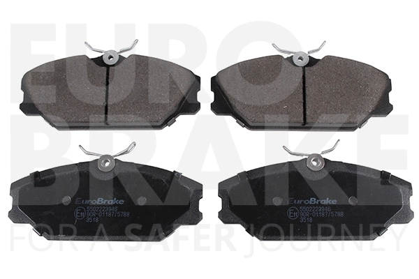 Brake Pad Set, disc brake (5502223946)