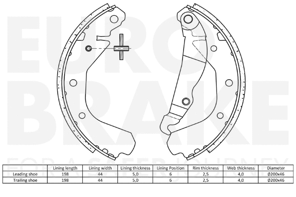 Brake Shoe Set