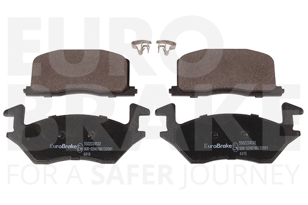 Brake Pad Set, disc brake (5502224532)
