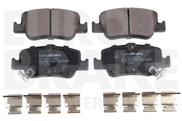 Brake Pad Set, disc brake (5502224586)