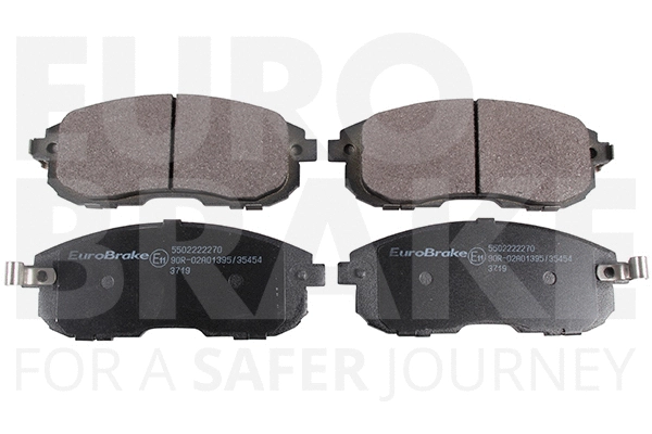 Brake Pad Set, disc brake (5502222270)