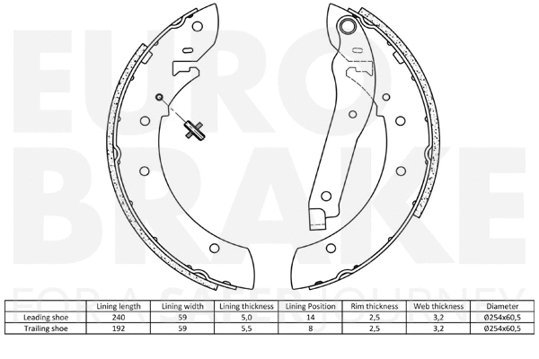 Brake Shoe Set