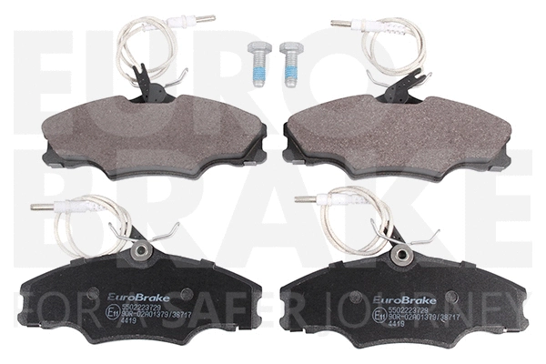 Brake Pad Set, disc brake (5502223729)
