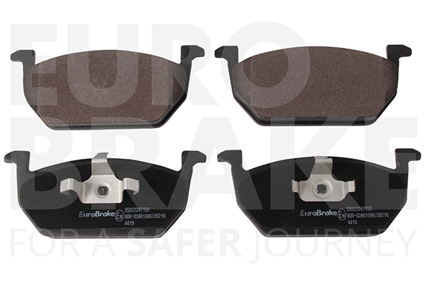 Brake Pad Set, disc brake (55022247150)