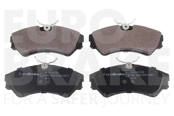 Brake Pad Set, disc brake (5502224728)