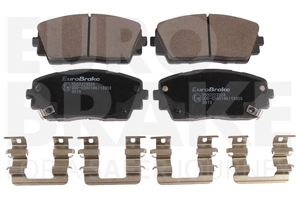 Brake Pad Set, disc brake (5502223524)