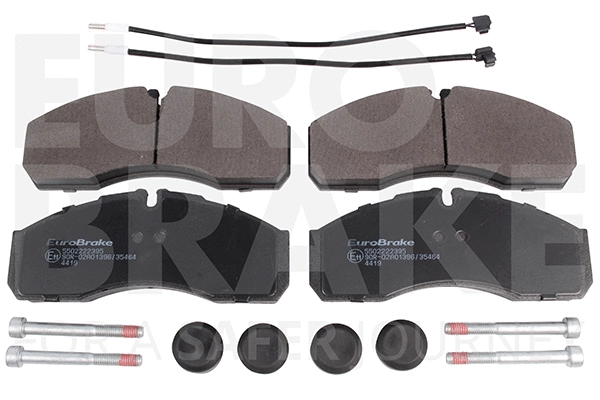 Brake Pad Set, disc brake (5502222395)