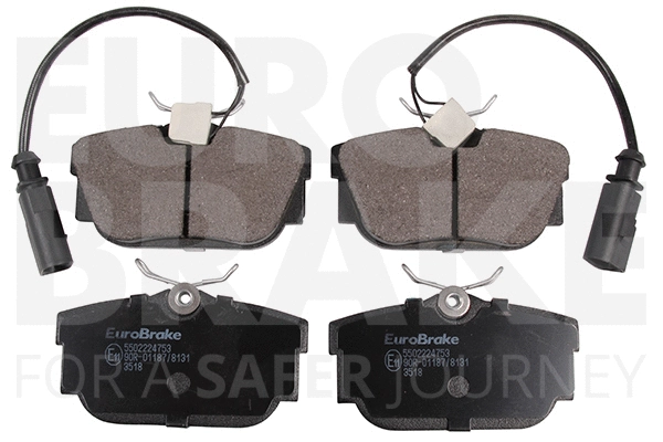 Brake Pad Set, disc brake (5502224753)