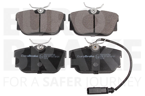 Brake Pad Set, disc brake (5502224759)