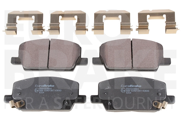 Brake Pad Set, disc brake (5502223664)