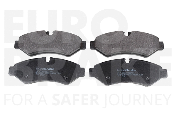 Brake Pad Set, disc brake (55022233101)