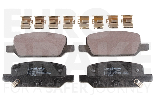 Brake Pad Set, disc brake (55022266005)
