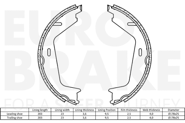Brake Shoe Set