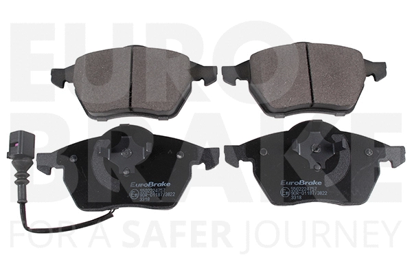 Brake Pad Set, disc brake (5502224757)