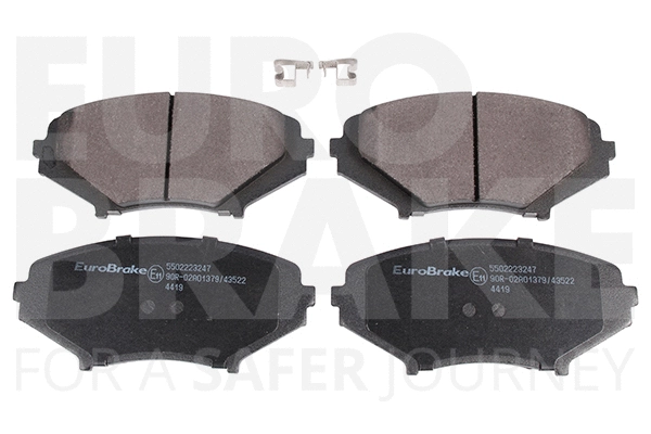 Brake Pad Set, disc brake (5502223247)