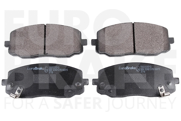 Brake Pad Set, disc brake (5502223513)