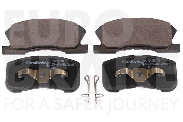 Brake Pad Set, disc brake (5502225112)