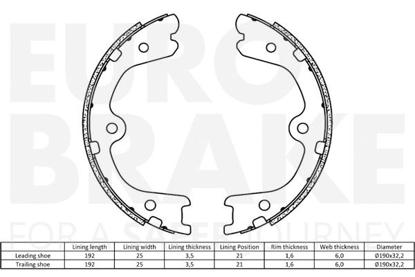 Brake Shoe Set