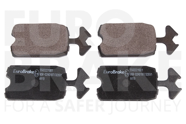 Brake Pad Set, disc brake (5502221901)