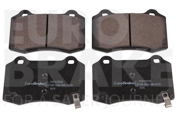 Brake Pad Set, disc brake (5502229339)