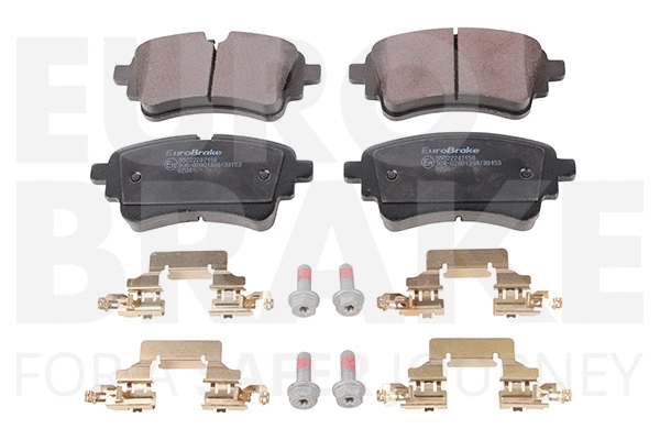 Brake Pad Set, disc brake (55022247158)