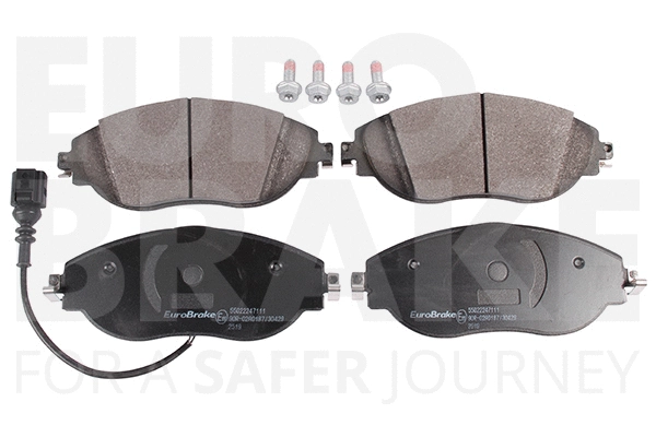 Brake Pad Set, disc brake (55022247111)