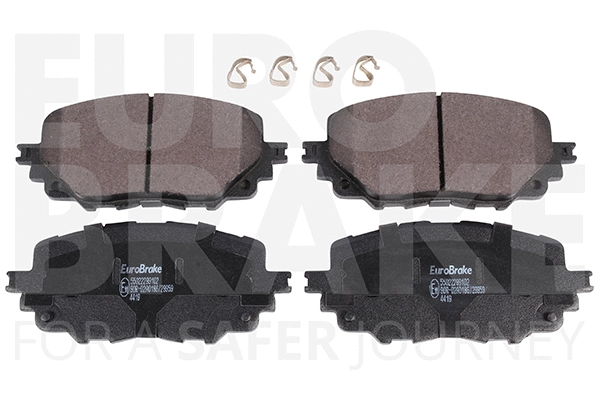 Brake Pad Set, disc brake (55022299102)