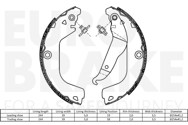 Brake Shoe Set