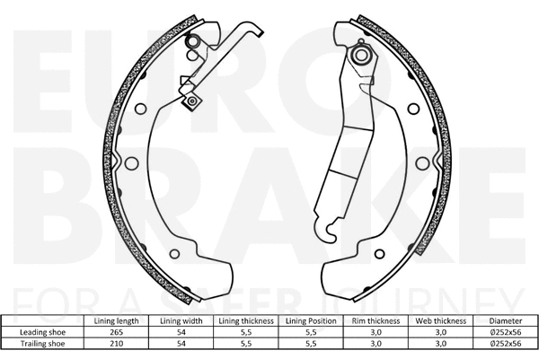 Brake Shoe Set