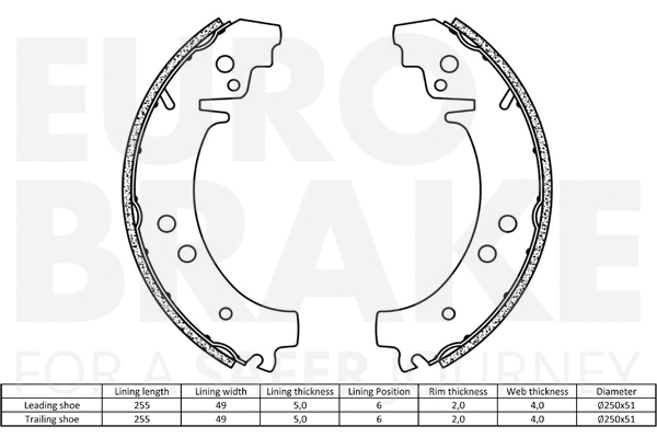 Brake Shoe Set
