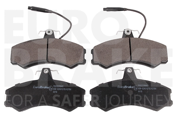 Brake Pad Set, disc brake (5502229940)