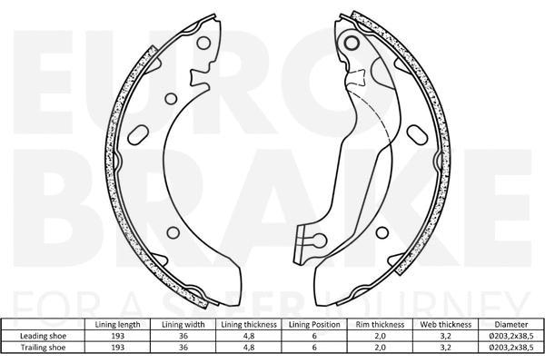 Brake Shoe Set