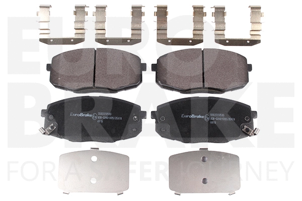 Brake Pad Set, disc brake (5502223533)